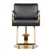 Hairdressing Chair GABBIANO PRATO GOLD black